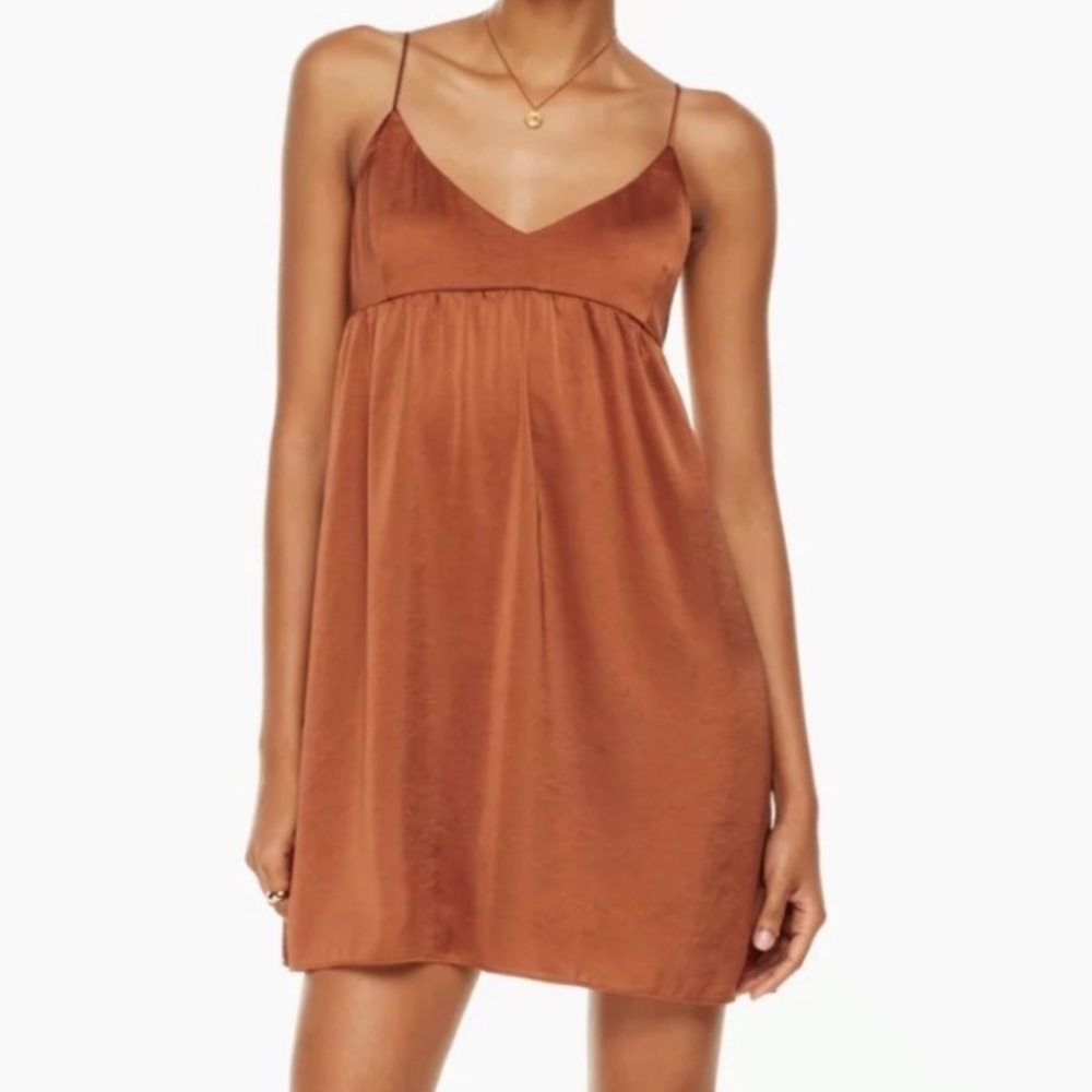 ARITZIA LOVER BABYDOLL MINI DRESS